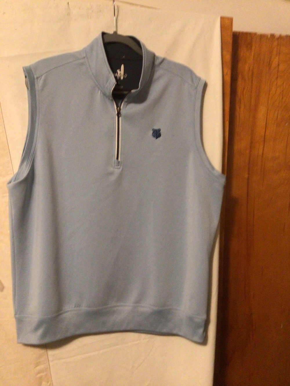 Johnie- O sports,athletic half zip opening sporty top SZ L,